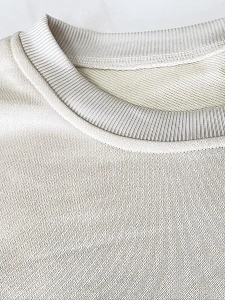 Women's Solid Drop Shoulder Split Hem Sweatshirt & Pants Two-piece Set, Casual Fashion Cozy Breathable Outfits for Daily Outdoor Wear, Ladies Sportswear for All Seasons