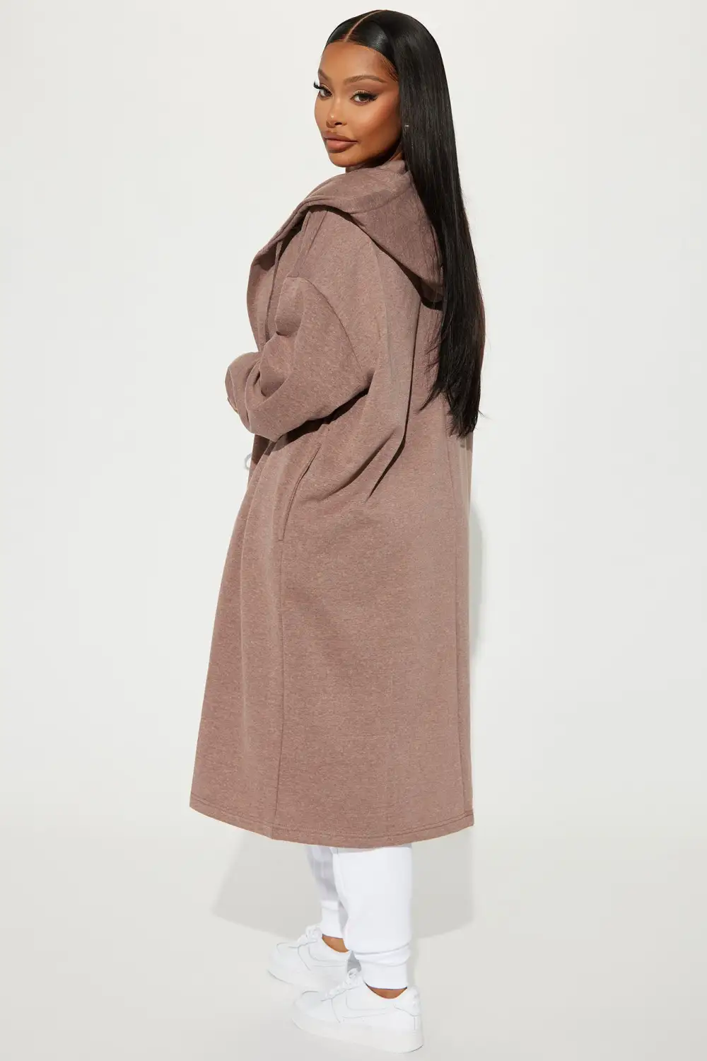 Sky Walker Long Jacket - Mocha