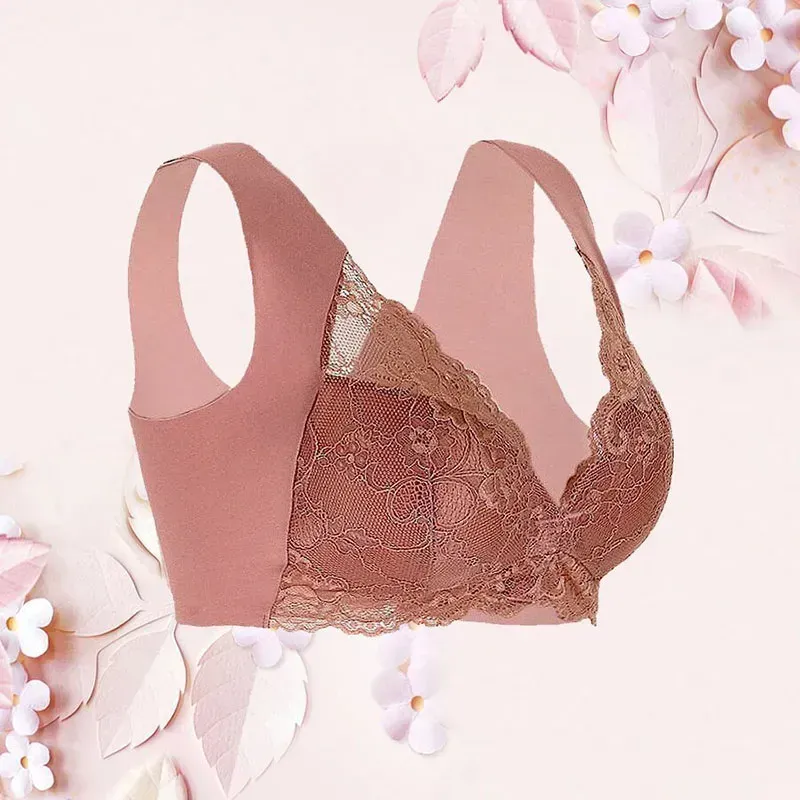 🔥Buy 2 Get 1 Free🔥BRA FOR OLDER WOMEN FRONT CLOSURE 5D SHAPING PUSH UP SEAMLESS NO TRACE BEAUTY BACK SPORTS COMFY BRA