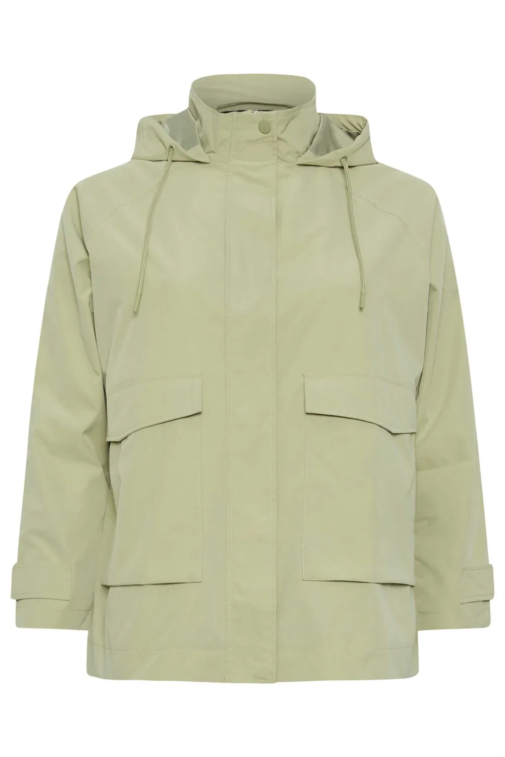 YOURS Curve Sage Green Raglan Lightweight Jacket