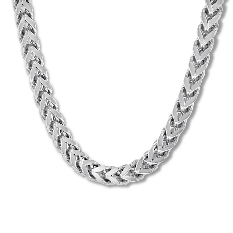 Franco Chain Necklace Stainless Steel 24