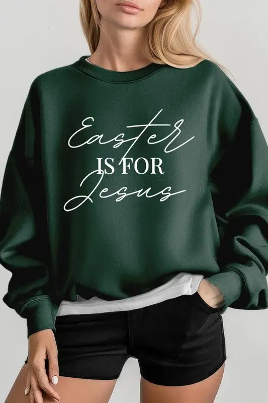 Clean Line Soft Graphic Pullover Sweatshirt