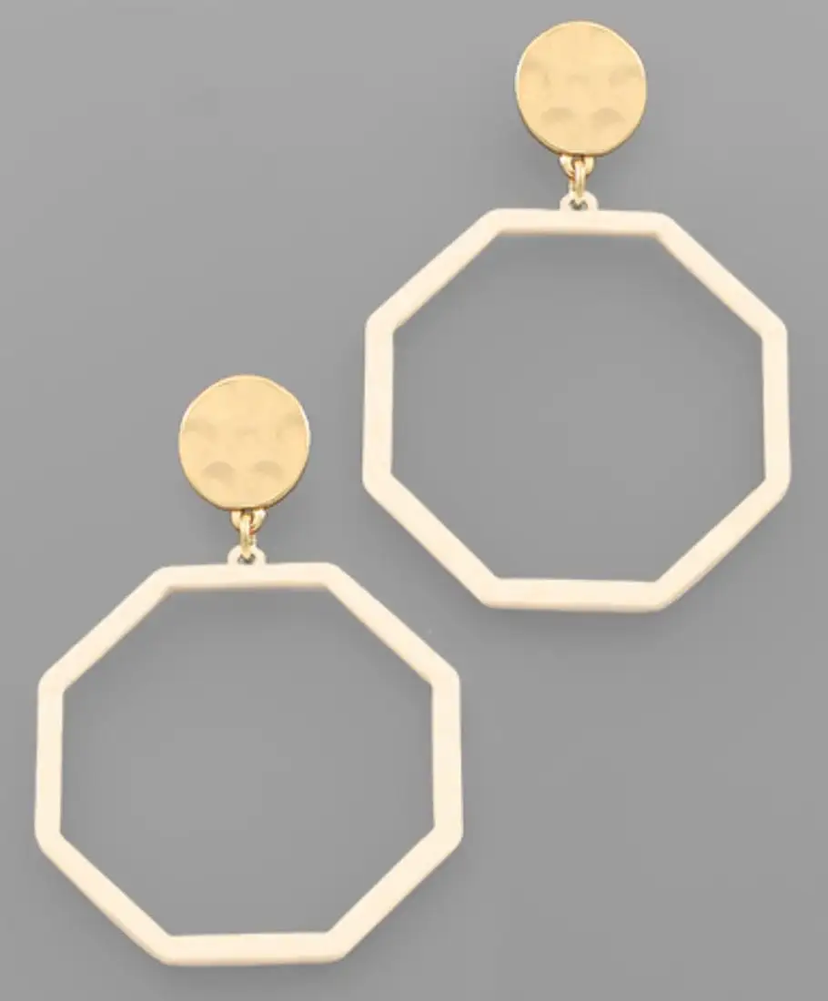 Coat Octago Earri Earrings
