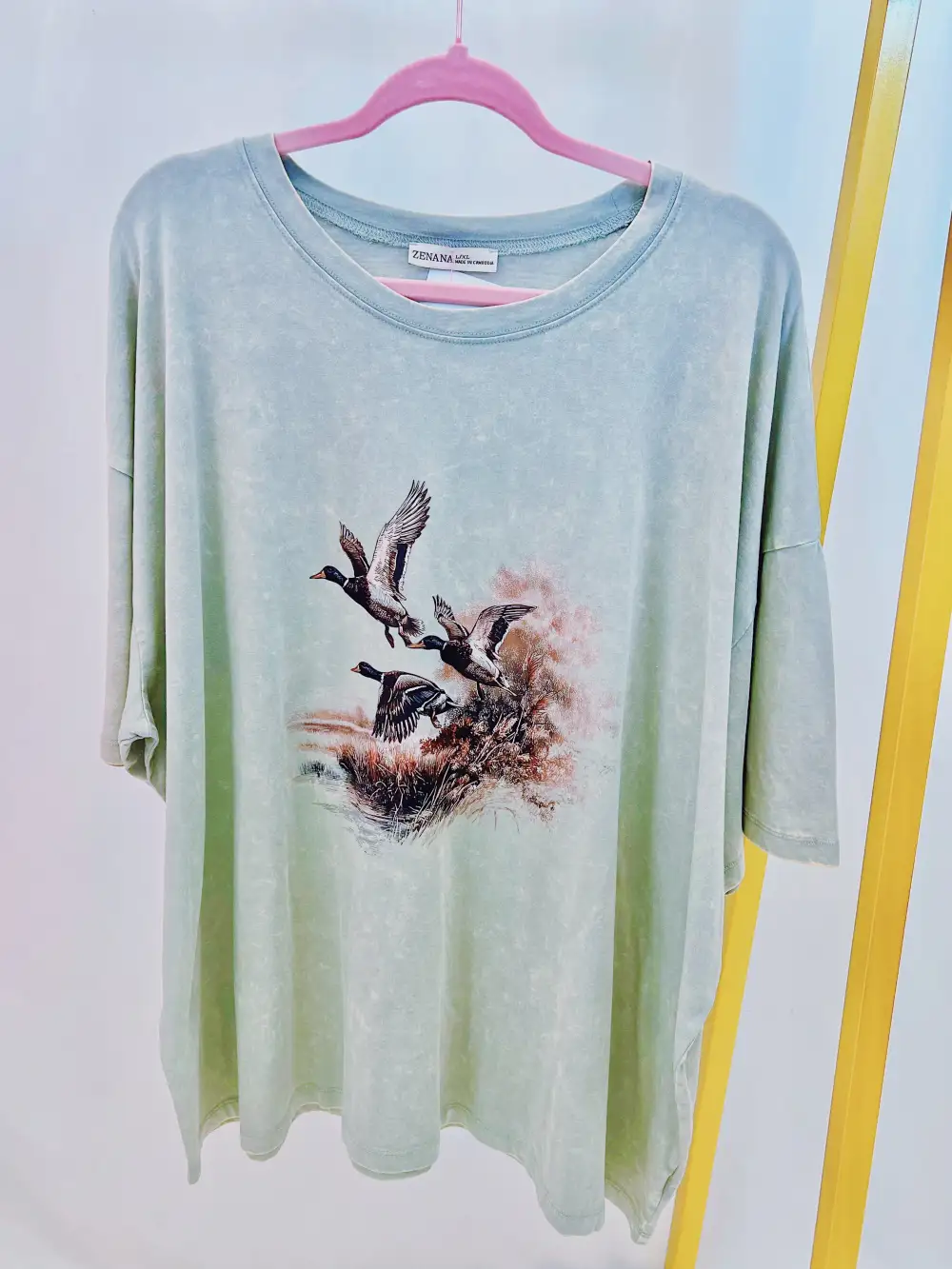 Vintage Flying Ducks Graphic Tee