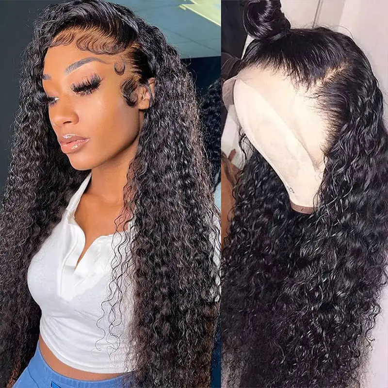 13×4/13×6 HD Lace Frontal Curly Human Hair Wigs Sterly Hair