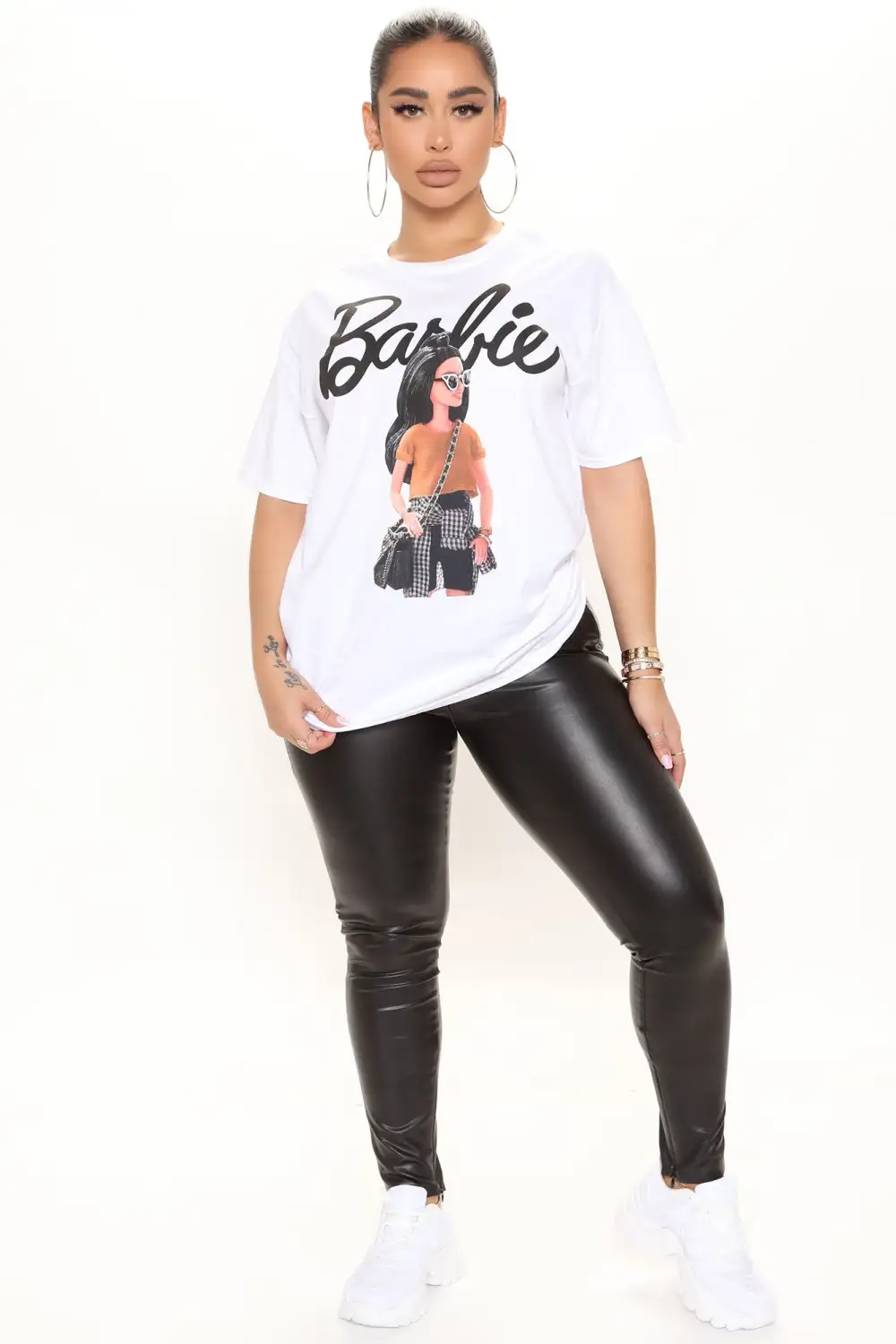 She's A Rodeo Barbie Tee - White