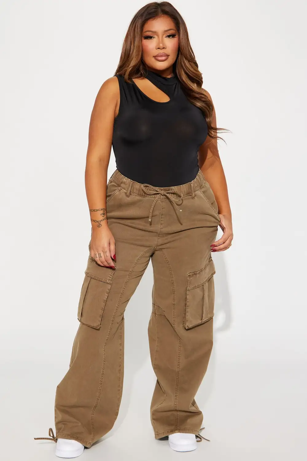 Making Changes Cut Out Bodysuit - Black