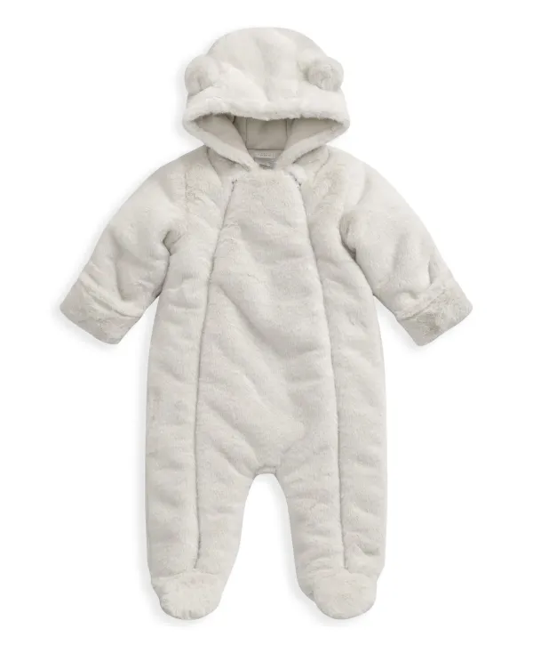 Faux Fur Pramsuit