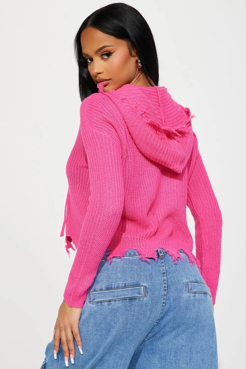 Weekend Lover Sweater - Fuchsia