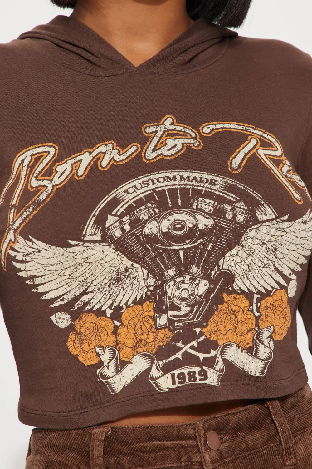 Build To Ride Graphic Tee - Brown