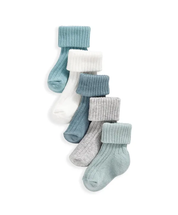 Ribbed Socks - 5 Pack