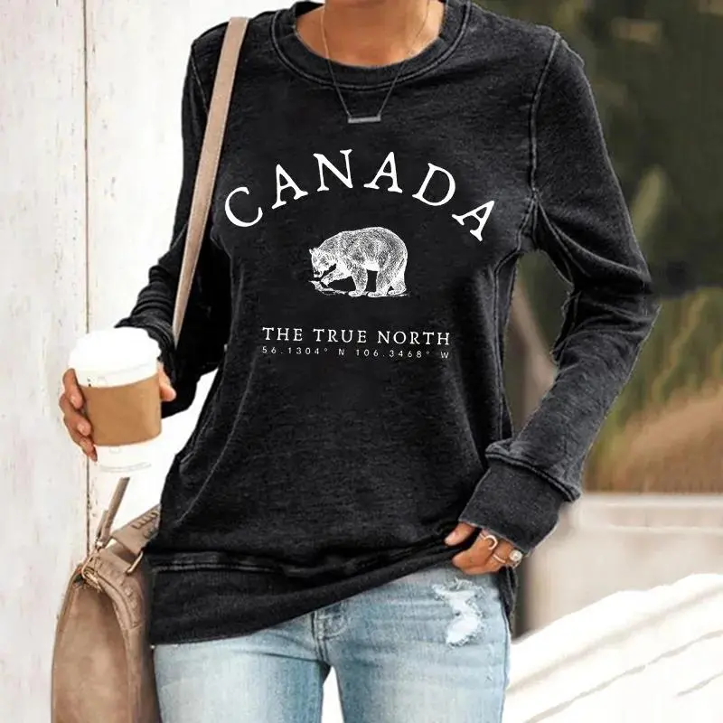 Canadian Bear The True North Crew Neck Sweatshirt