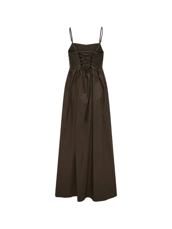 Drop Waist Sleeveless Maxi Dress