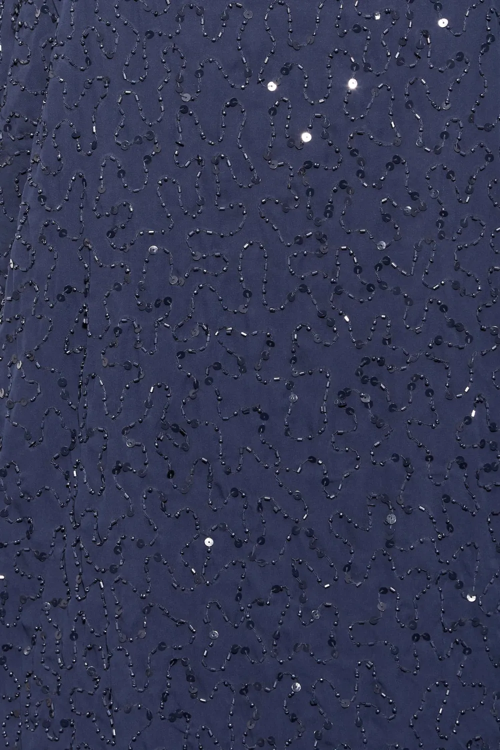 LUXE Curve Teal Green Sequin Hand Embellished Cape Dress