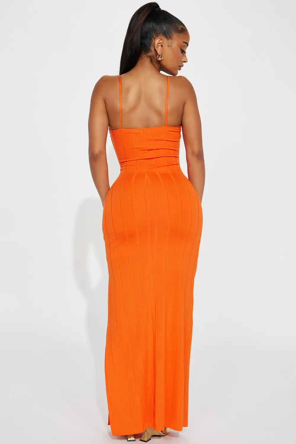 Alexi Maxi Dress - Orange