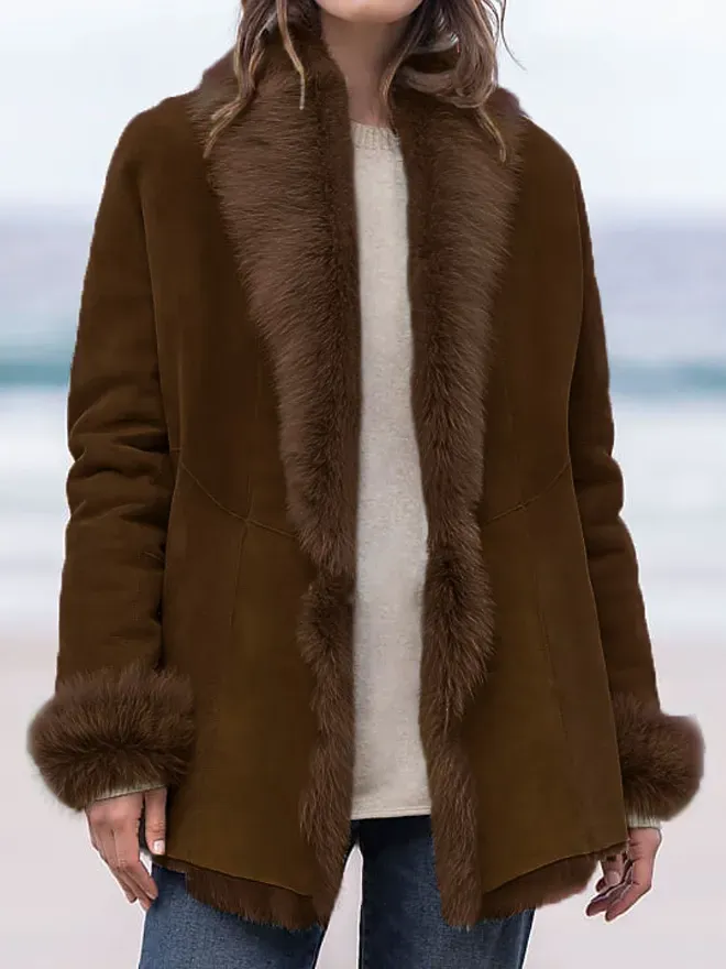 Women's Toscana Trim Sheepskin Jacket