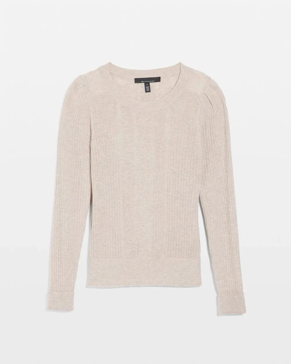 Cashmere Blend Crewneck Sweater