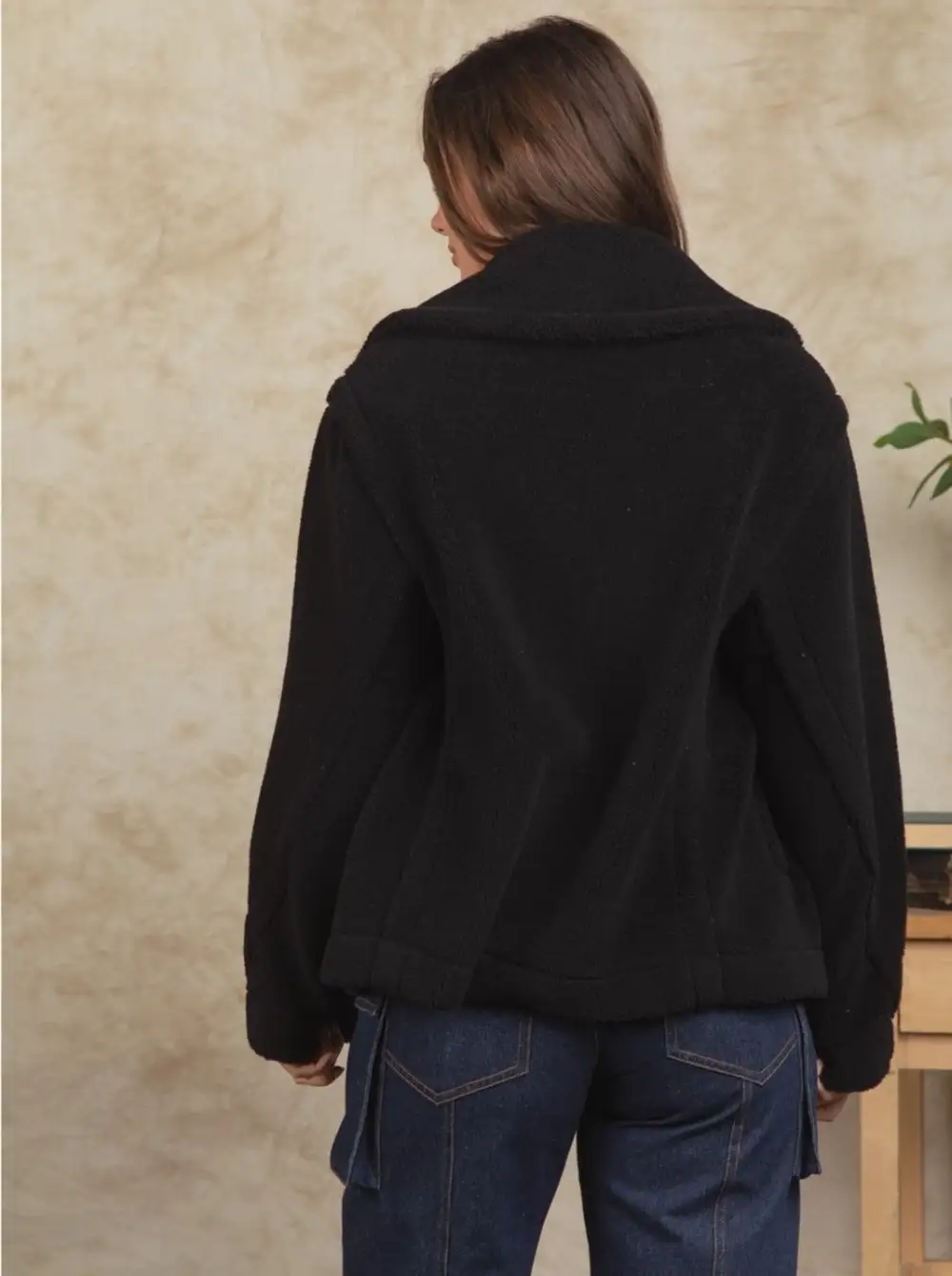 Oversized Teddy Jacket