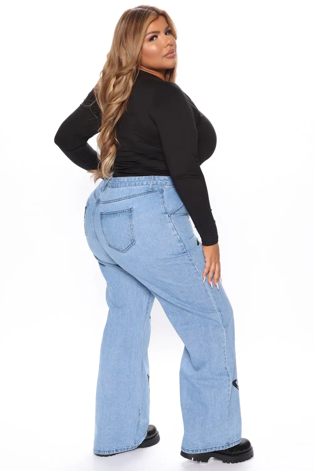 Daria Double Layered Bodysuit - Black