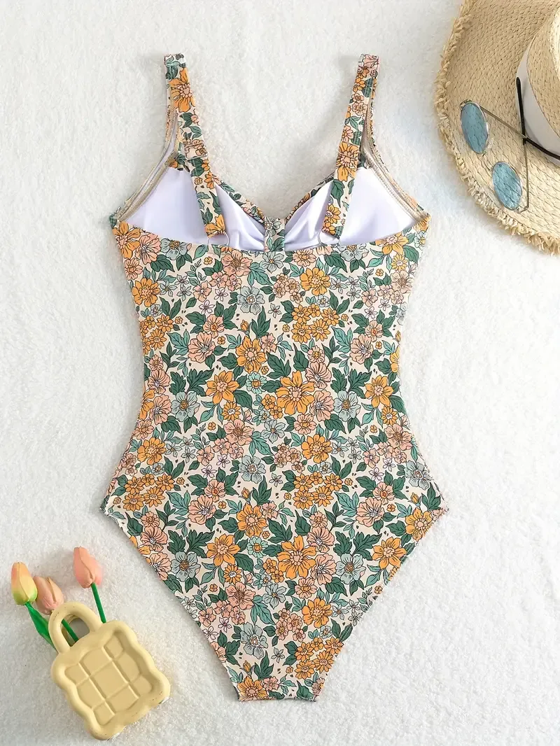 European and American One-piece Swimsuit
