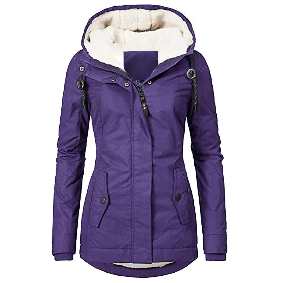 Women's Parka Street Fall Winter Long Coat