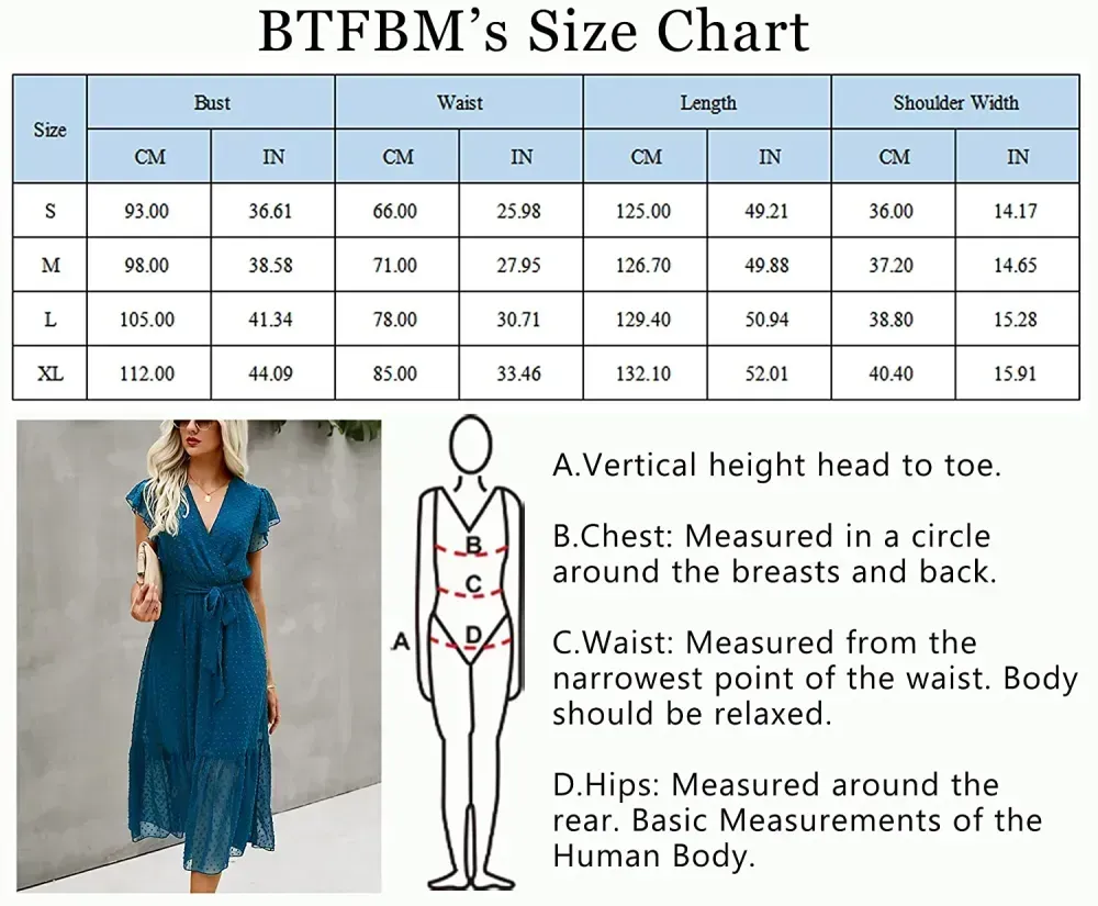 Women Summer Bohemian Floral Casual Wrap V Neck Ruffle Cap Sleeveless Belt A-Line Pleated Hem Swing Midi Sun Dress