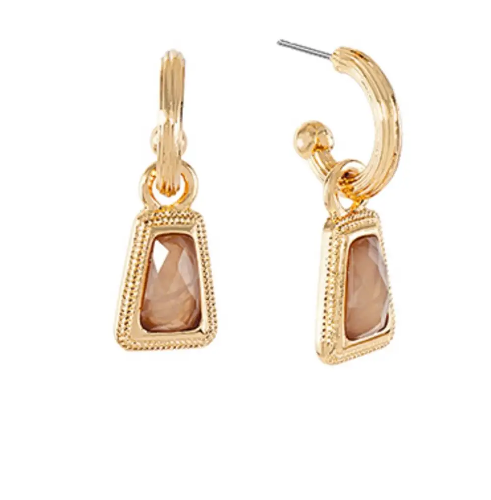 Trapezoid Sto Earrings