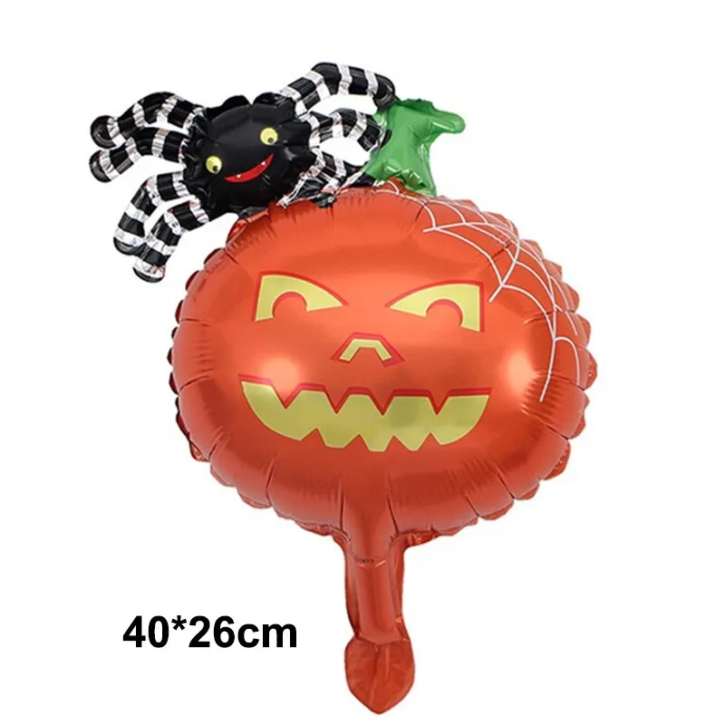 4D 22inch Halloween Foil Inflatable Eyeball Decoration Spooky Halloween Party Supplies Eyeball Balloons Halloween Home Decors