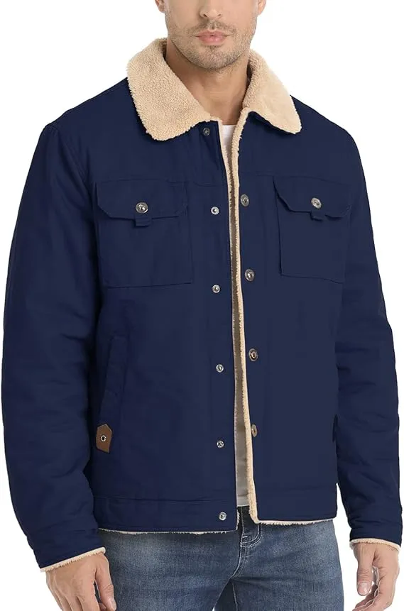 Men's Sherpa Trucker Jacket