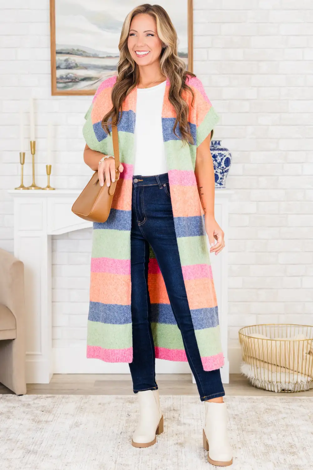 Call It A Hunch Cardigan, Multi