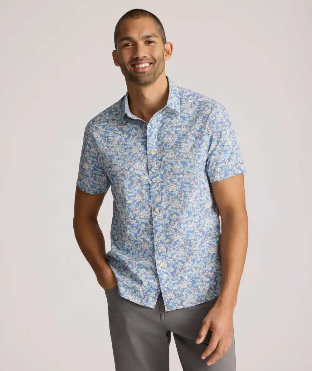 Vintage Wash Short-Sleeve Meriwether Shirt