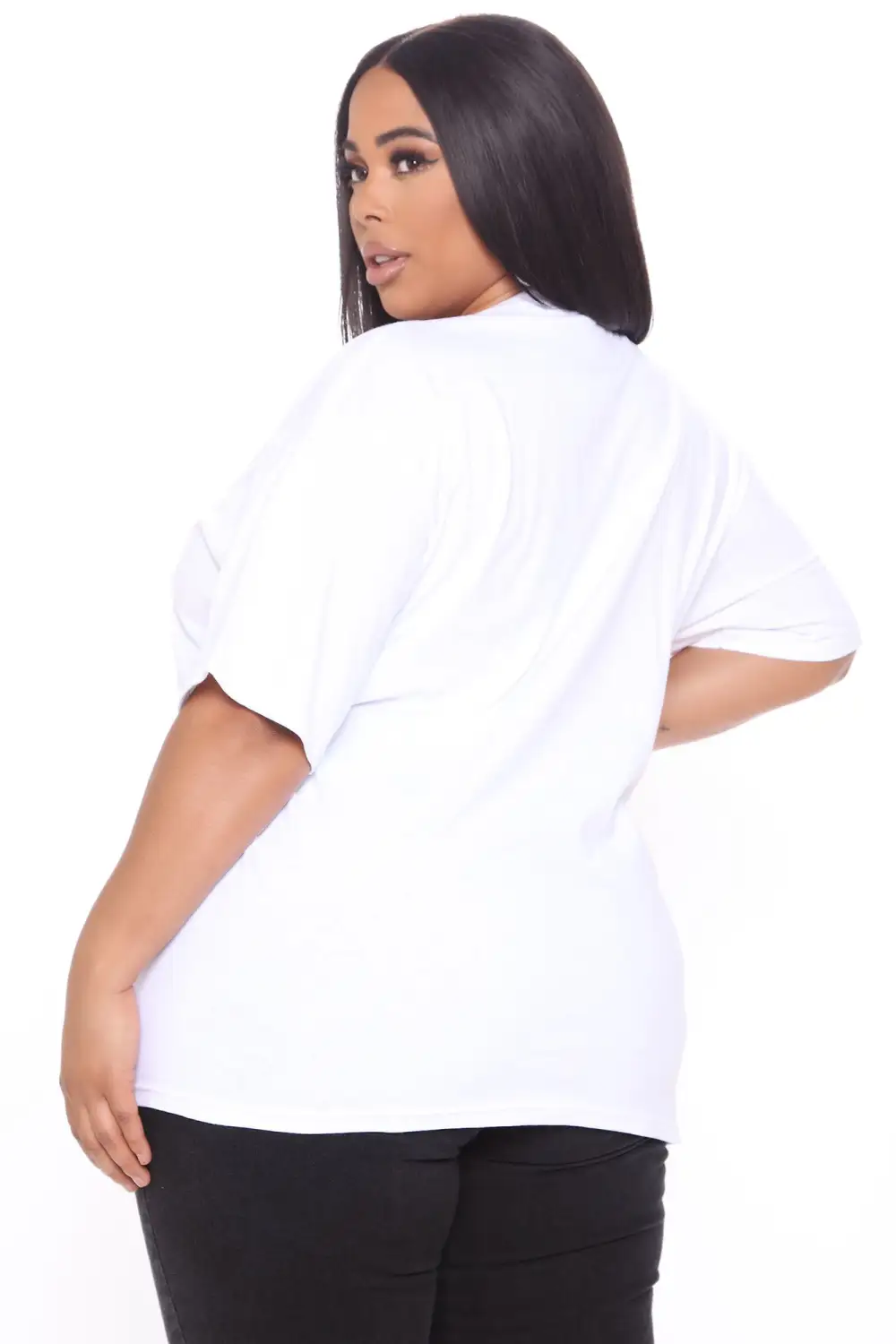 She's The Star Barbie Short Sleeve Top - White