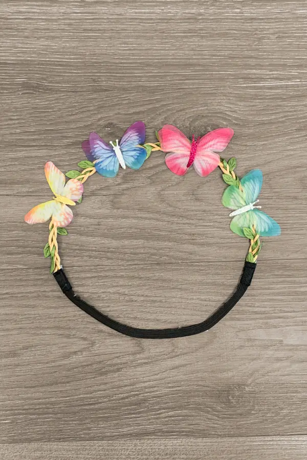 Butterfly Braided Headband