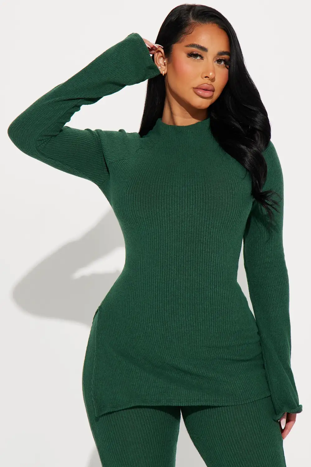 Clarissa Cozy Pant Set - Hunter