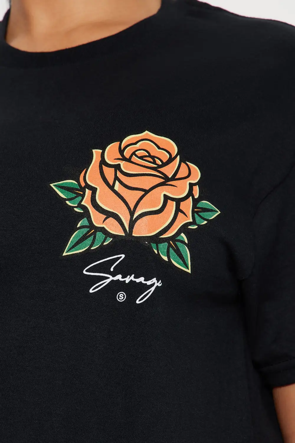 Forever Savage Graphic T-Shirt - Black