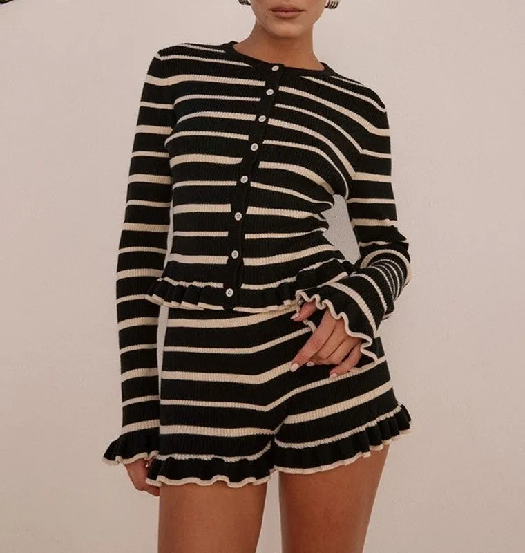 Long Sleeve Knit Sweater Top