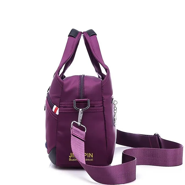 Women's Work Bag Polyester Oxford Cloth Daily Office & Career Camouflage Blue Camouflage Black Taro purple Camouflage purple