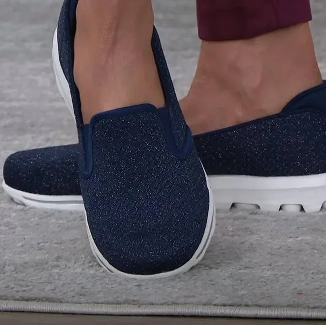 Clearance Sale🔥🔥 -Sparkle Breathable Slip-On  Orthopedic Diabetic Walking Shoes