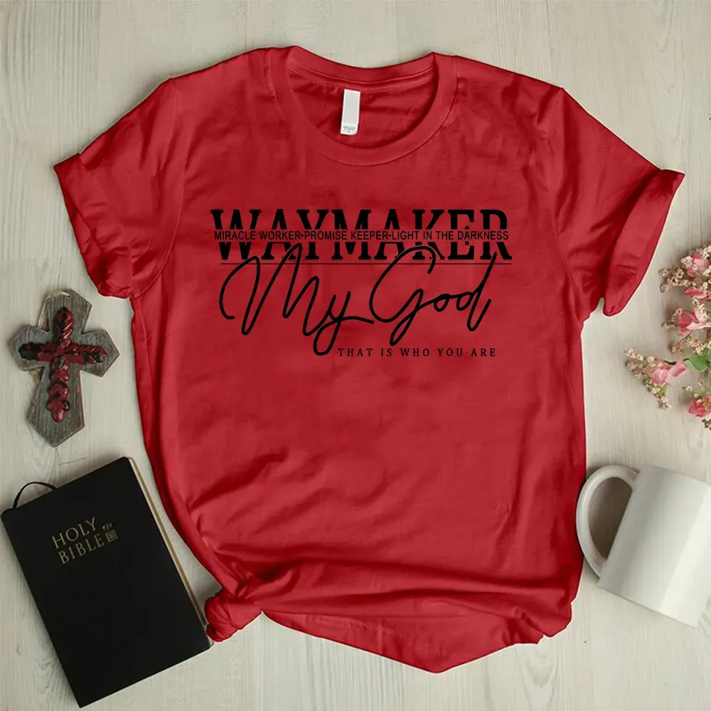 Waymaker my god faith graphic tees