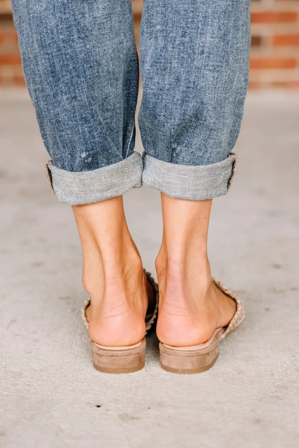 Get A Move On Camel Brown Mule Flats