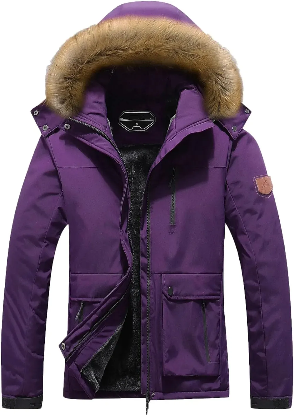 Women's Waterproof Ski Snow Jacket Winter Warm Hooded Snow Coat Mountain Windproof Ski Jacket For Women