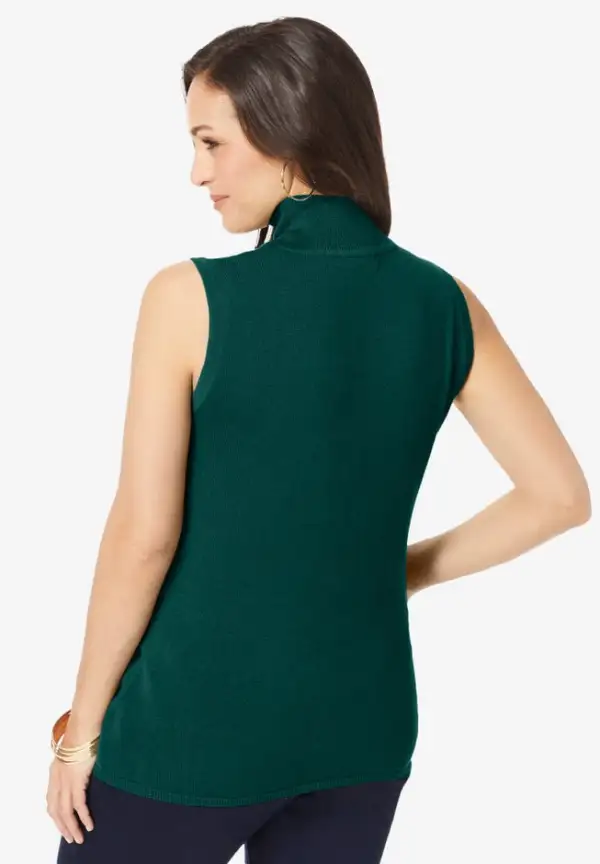 Fine Gauge Mockneck Sweater