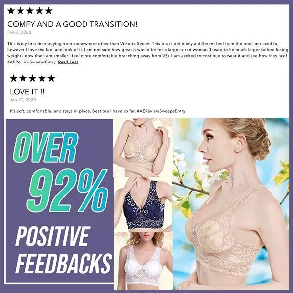 6-Color GAME-CHANGER Lace Bra