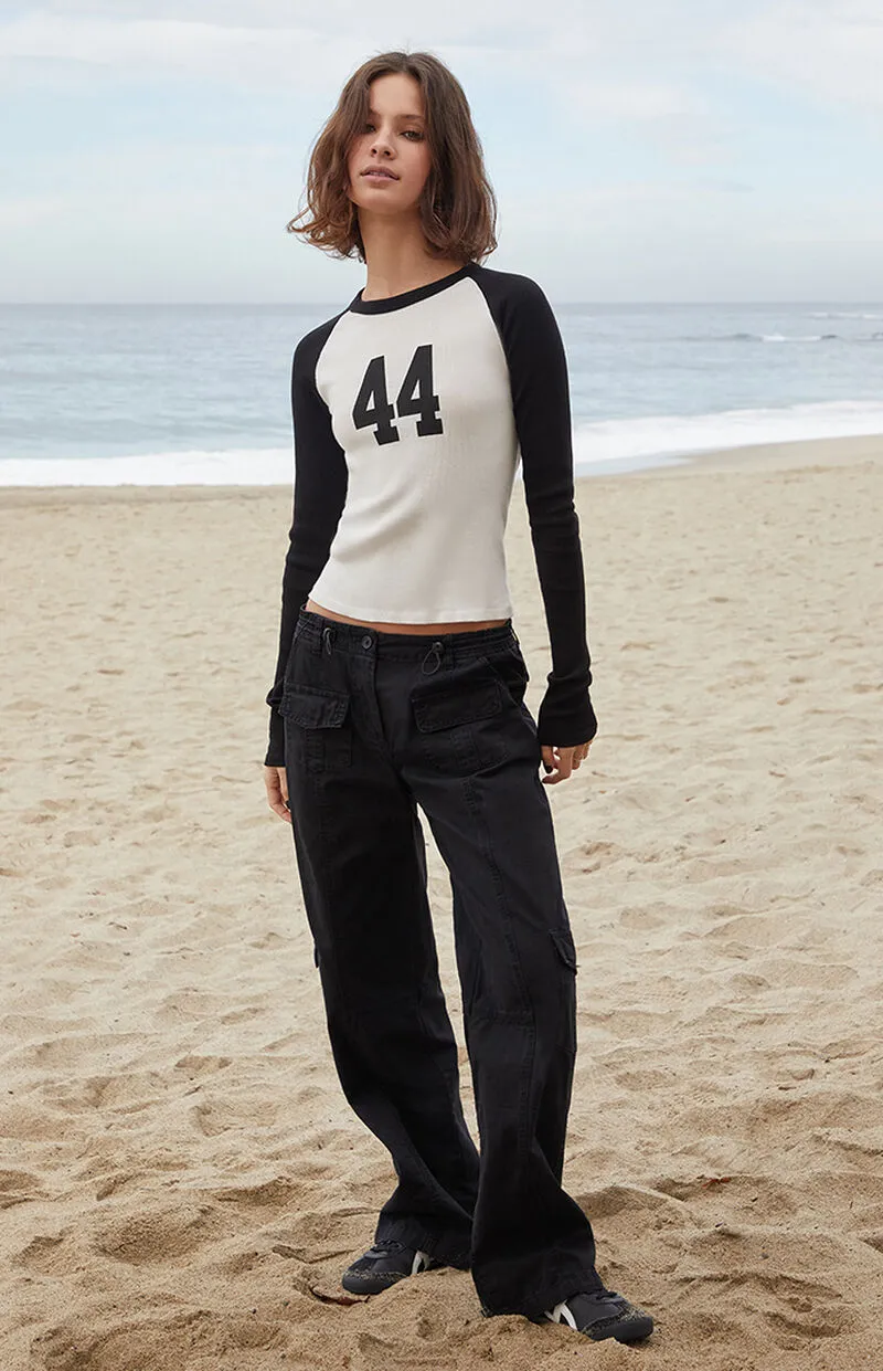 John Galt Bella 44 Ribbed Long Sleeve Top