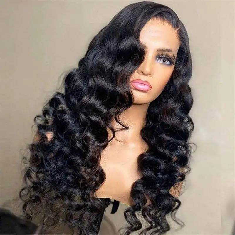 Flash Sale | Glueless Loose Deep Wave Closure Wig Pre-Max 16-34 Inches Human Hair Wigs