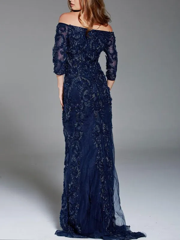 elegant slimming temperament lace ladies dress