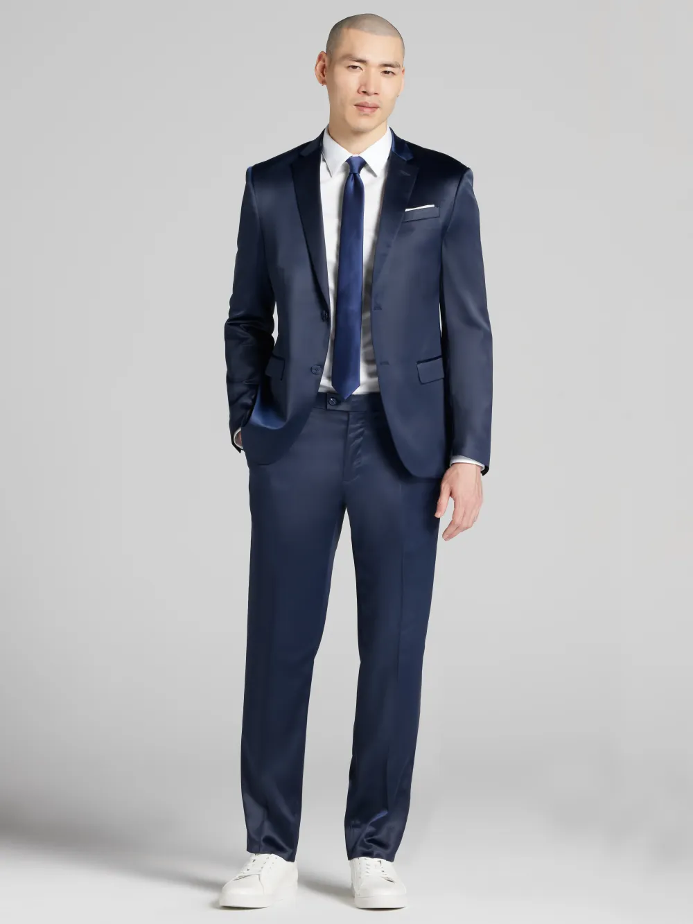 Egara Modern Fit Shiny Suit Jacket