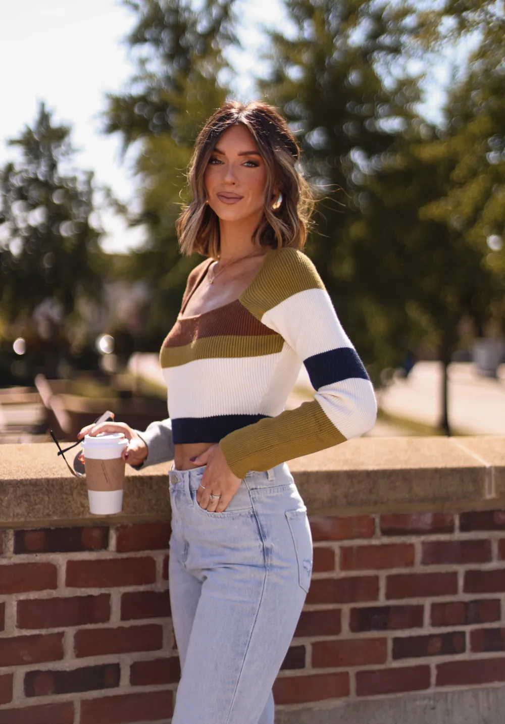 Uptown Striped Sweater