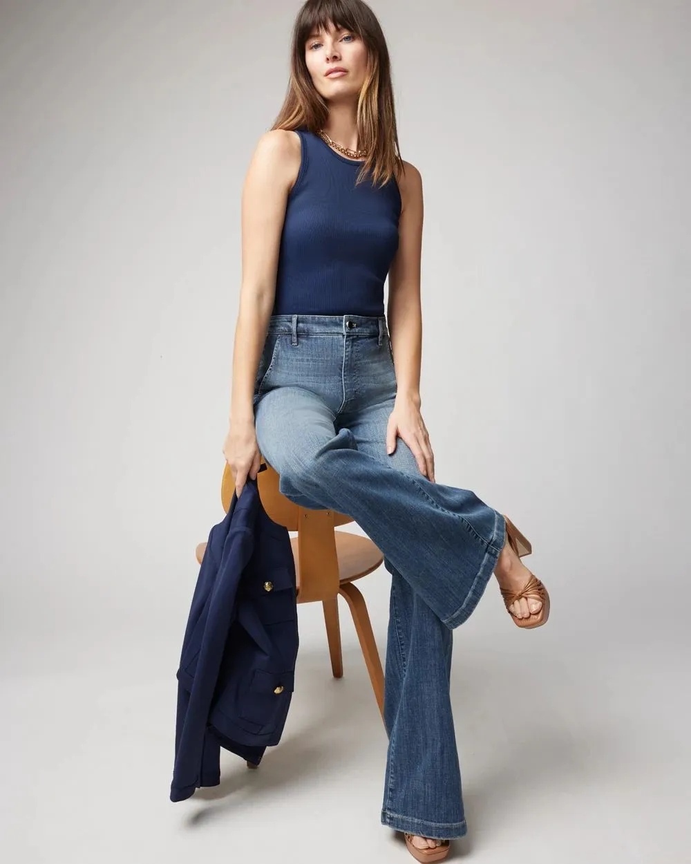 WHBM® FORME Rib Tank