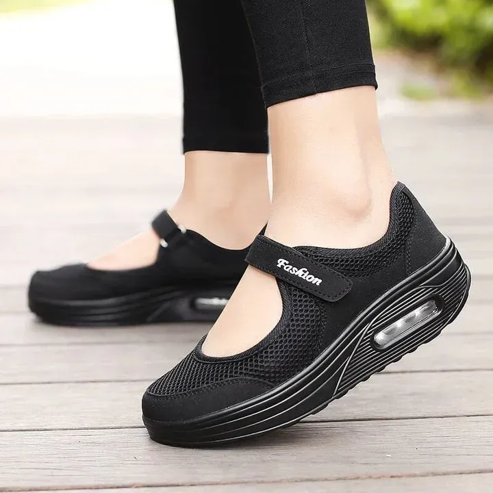 🔥50%OFF 🔥- Breathable Slip-On Orthopedic Women's Diabetic Walking Shoes